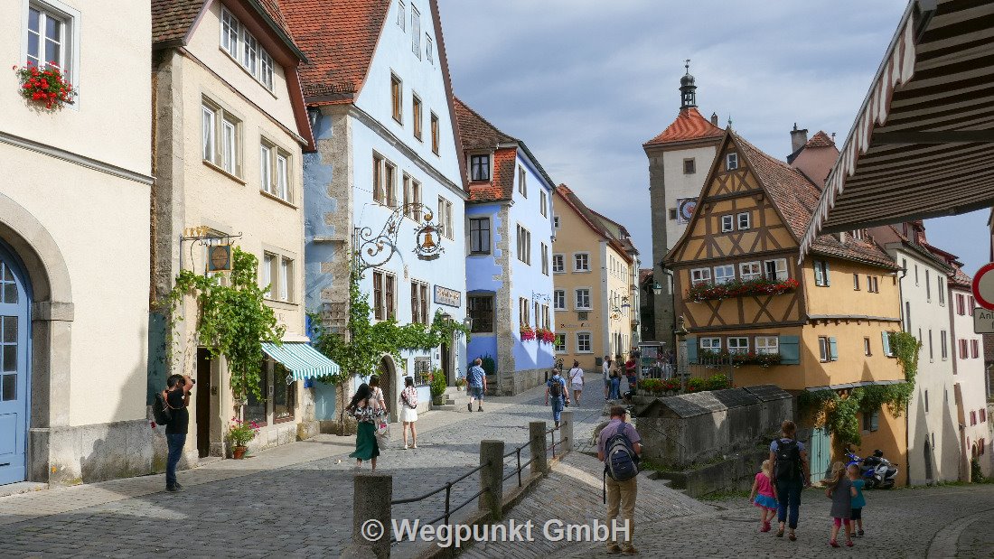 Die Altstadt von Rothenburg ist tatsächlich wunderschön